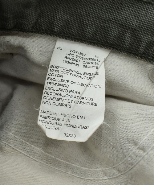 Dickies(ディッキーズ)の「【USED】Dickies ダック ペインターパンツ(カーゴパンツ・メンズ・オリーブ・LARGE)」の4枚目の写真