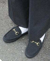 MANEBU | MANEBU/マネブ　BITCH SLIPPER SUEDE　ビットローファースリッパ　スエード　ユニセックス(ローファー)