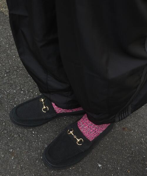 MANEBU(マネブ)の「MANEBU/マネブ BITCH SLIPPER SUEDE ビットローファースリッパ スエード ユニセックス(ローファー・メンズ・ブラック・36/37/38/41/42/43)」の14枚目の写真