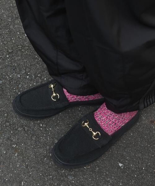 MANEBU(マネブ)の「MANEBU/マネブ BITCH SLIPPER SUEDE ビットローファースリッパ スエード ユニセックス(ローファー・メンズ・ブラック・36/37/38/41/42/43)」の15枚目の写真
