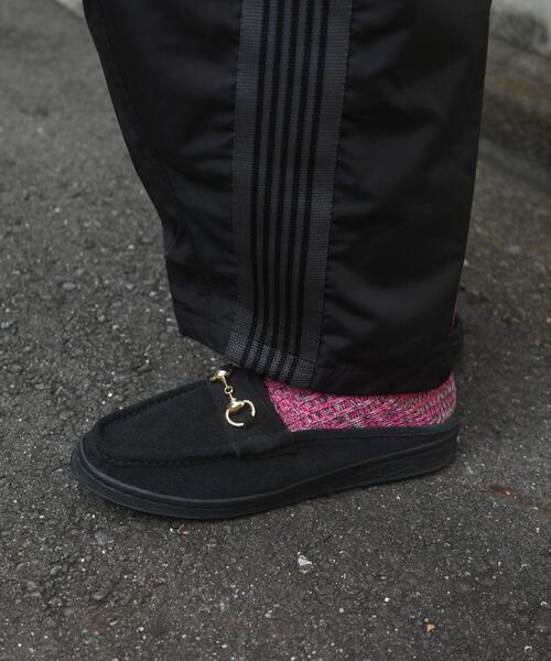 MANEBU/マネブ BITCH SLIPPER SUEDE ビットローファースリッパ