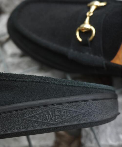 MANEBU/マネブ BITCH SLIPPER SUEDE ビットローファースリッパ
