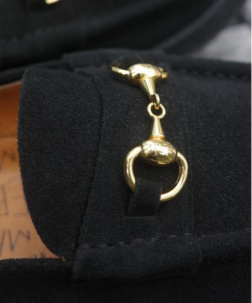 MANEBU(マネブ)の「MANEBU/マネブ BITCH SLIPPER SUEDE ビットローファースリッパ スエード ユニセックス(ローファー・メンズ・ブラック・36/37/38/41/42/43)」の2枚目の写真