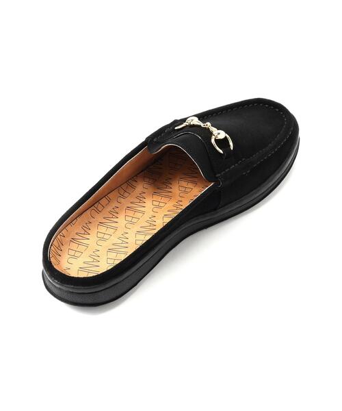 MANEBU/マネブ BITCH SLIPPER SUEDE ビットローファースリッパ