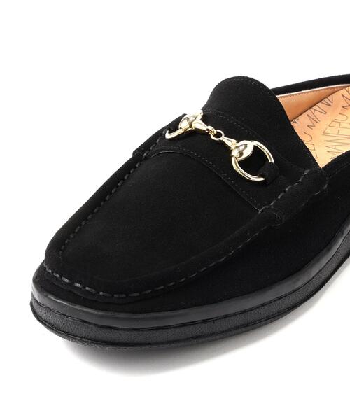 MANEBU/マネブ BITCH SLIPPER SUEDE ビットローファースリッパ