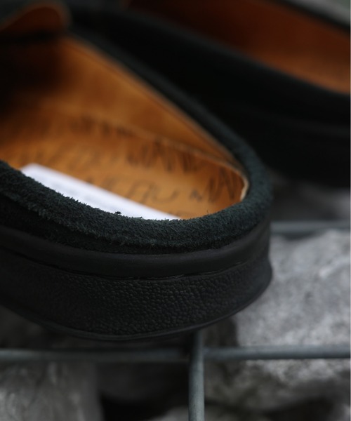 MANEBU（マネブ）の「MANEBU/マネブ　BITCH SLIPPER SUEDE　ビットローファースリッパ　スエード　ユニセックス（ローファー・メンズ・ブラック・36/37/38/41/42/43）」の9枚目の写真