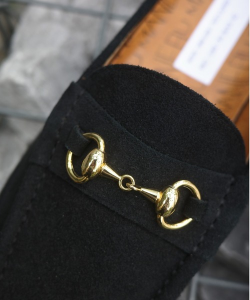 MANEBU/マネブ BITCH SLIPPER SUEDE ビットローファースリッパ