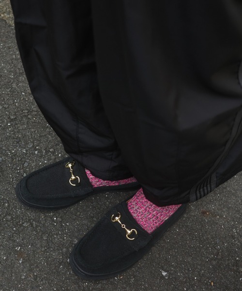 MANEBU/マネブ BITCH SLIPPER SUEDE ビットローファースリッパ