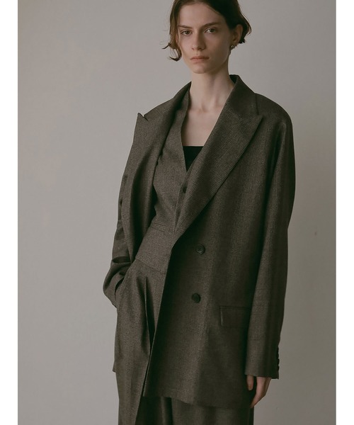完売！定価4.7万✨Deuxieme Classe アサ　ダブルジャケット36 完売！定価4.7万✨Deuxieme Classe アサ ダブルジャケット36