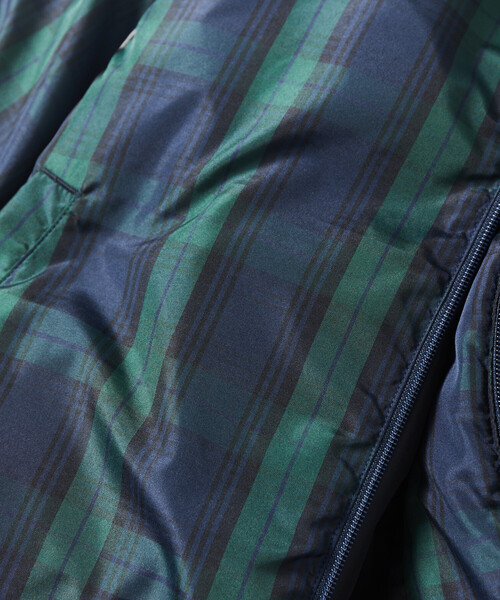 UMBRO(アンブロ)の「UMBRO/アンブロ SP Padding Nylon Track JACKET/別注 パディング ナイロン トラックジャケット/中綿(ブルゾン・メンズ・ブラック/オフホワイト/ブラック系その他/チェック・MEDIUM/LARGE/X-LARGE)」の13枚目の写真