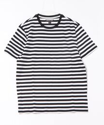 ストライプ コットン Tシャツ
