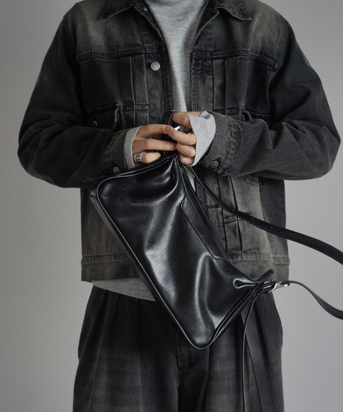 WYM LIDNM（ウィム バイ リドム）の「WOOL BLEND SMOOTH TURTLE NECK KNIT（ニット/セーター・メンズ・チャコール/ライトグレー/グレー/アッシュブラウン・S/M/L）」の11枚目の写真