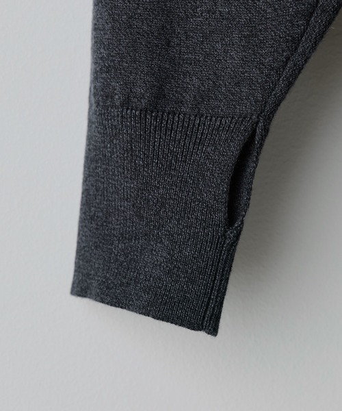 WOOL BLEND SMOOTH TURTLE NECK KNIT（ニット/セーター）｜WYM