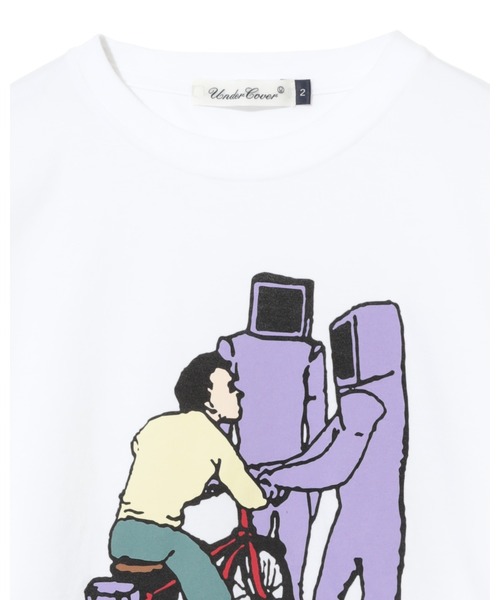 UNDERCOVER(アンダーカバー)の「UC1F3801(Tシャツ/カットソー・メンズ・ブラック/ホワイト/レッド系その他・1/4/3/2/5)」の8枚目の写真