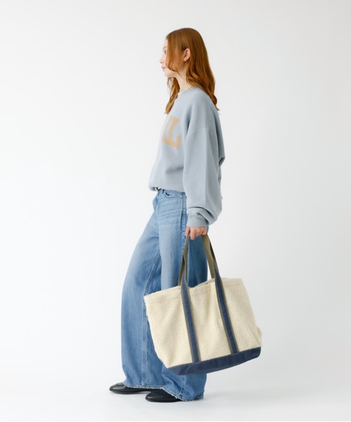 ルージュ・ヴィフ ラクレ（Rouge vif la cle）/【TRIFFER/トリファー】ボアトート/バッグ/大容量/A4収納可能【WEB限 TRIFFER/トリファー】ボアトート/バッグ/大容量/A4収納可能【WEB限定