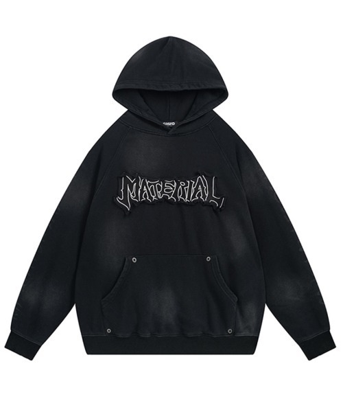 mushwear(マッシュウェア)の「ヴィンテージウォッシュパーカー(パーカー・メンズ・ブラック/ホワイト系その他/ブラック系その他・MEDIUM/LARGE/X-LARGE/XX-LARGE)」の4枚目の写真