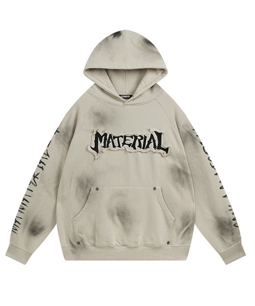 mushwear(マッシュウェア)の「ヴィンテージウォッシュパーカー(パーカー・メンズ・ブラック/ホワイト系その他/ブラック系その他・MEDIUM/LARGE/X-LARGE/XX-LARGE)」の5枚目の写真