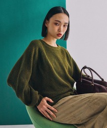 mysty woman | 【WEB限定】アイスクリームクルーニットDX　590668(ニット/セーター)