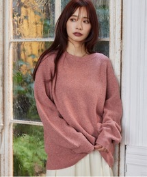 mysty woman | 【WEB限定】アイスクリームクルーニットDX　590668(ニット/セーター)