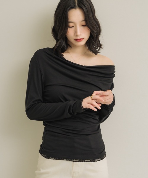 ノーブルドレープトップス（Tシャツ/カットソー）｜NEUNA（ヌナ）の