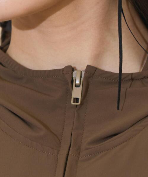 WILLSELECTION（ウィルセレクション）の「UVカットペプラムブルゾン（ブルゾン・レディース・ベージュ/ピンク/ダークブラウン/ブラック・FREE）」の15枚目の写真