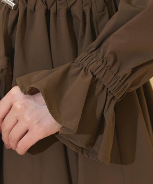 WILLSELECTION（ウィルセレクション）の「UVカットペプラムブルゾン（ブルゾン・レディース・ベージュ/ピンク/ダークブラウン/ブラック・FREE）」の11枚目の写真