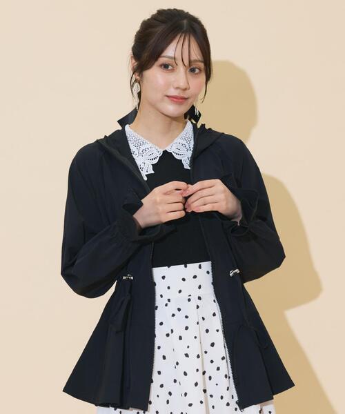 WILLSELECTION（ウィルセレクション）の「UVカットペプラムブルゾン（ブルゾン・レディース・ベージュ/ピンク/ダークブラウン/ブラック・FREE）」の22枚目の写真