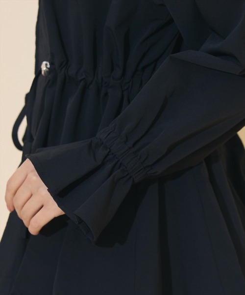 WILLSELECTION（ウィルセレクション）の「【セットアップ対応】UVカットペプラムブルゾン（ブルゾン・レディース・ベージュ/ピンク/ダークブラウン/ブラック・FREE）」の13枚目の写真