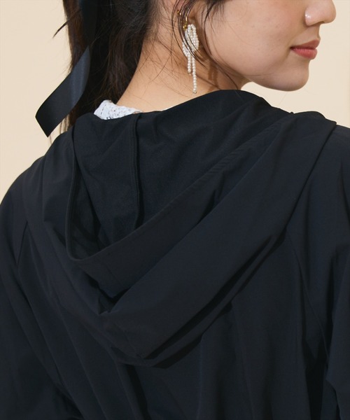 WILLSELECTION（ウィルセレクション）の「【セットアップ対応】UVカットペプラムブルゾン（ブルゾン・レディース・ベージュ/ピンク/ダークブラウン/ブラック・FREE）」の14枚目の写真