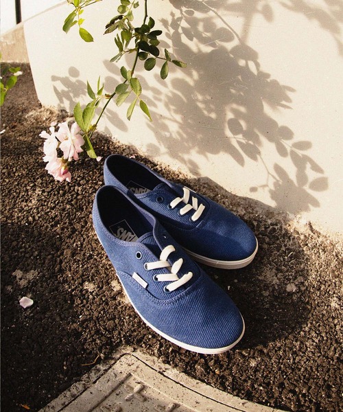 VANS（バンズ）の「オーセンティック ロープロ / Authentic Lowpro DENIM NAVY VN000D04NVY1（スニーカー・メンズ・ネイビー・4/4.5/5/5.5/6）」の3枚目の写真
