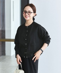 KOBE LETTUCE | [ 田中亜希子さんコラボ ]選べるサイズ 多ボタンジャージーカーディガン(カーディガン/ボレロ)