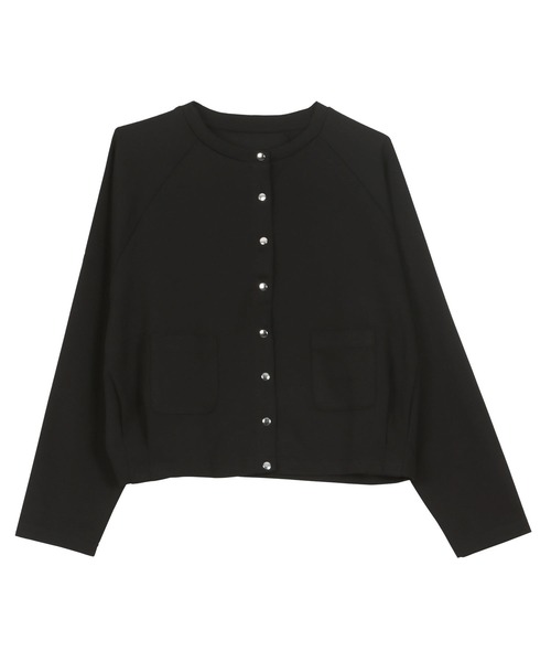 セール】[ 田中亜希子さんコラボ ]選べるサイズ 多ボタンジャージー