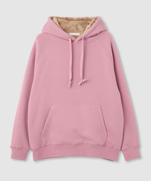 NAVY(ネイビー)の「nAvy 裏シャギーパーカ(パーカー・レディース・ダークグリーン/ブラック/杢グレー/グレイッシュベージュ/ピンク・L/M)」の18枚目の写真