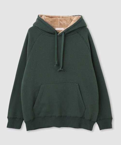 NAVY(ネイビー)の「nAvy 裏シャギーパーカ(パーカー・レディース・ダークグリーン/ブラック/杢グレー/グレイッシュベージュ/ピンク・L/M)」の12枚目の写真