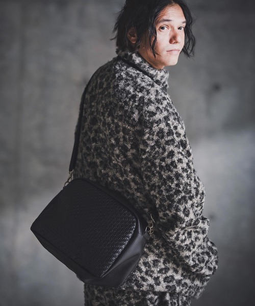 mko13146-Synthetic Braided Shoulder Bag ショルダーバッグ(192-046-gla-cf)