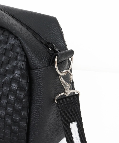 mko13146-Synthetic Braided Shoulder Bag ショルダーバッグ(192-046-gla-cf)