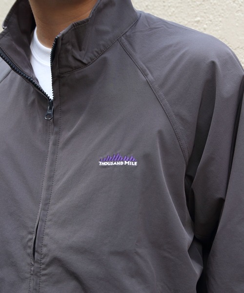 THOUSAND MILE(サウザンドマイル)の「THOUSAND MILE/サウザンドマイル ジップブルゾン&Tシャツ&パンツ セットアップ ZIP BLOUSON&T-SHIRT&PANTS SET UP(3点セット)(セットアップ・メンズ・チャコールグレー/ブラック・S/M/L)」の15枚目の写真