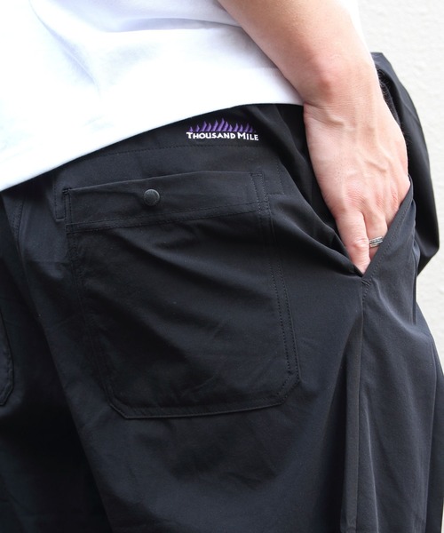 THOUSAND MILE(サウザンドマイル)の「THOUSAND MILE/サウザンドマイル ジップブルゾン&Tシャツ&パンツ セットアップ ZIP BLOUSON&T-SHIRT&PANTS SET UP(3点セット)(セットアップ・メンズ・チャコールグレー/ブラック・S/M/L)」の7枚目の写真