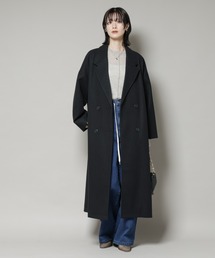 nano グレー チェスターコート 24AW】カシミア混 チェスターコート （アウター）｜DESIGNWORKS