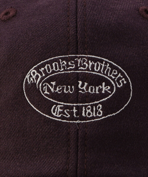 BROOKS BROTHERS（ブルックスブラザーズ）の「Brooks Brothers | 〈別注〉 ベースボールキャップ PURPLE（キャップ・レディース・パープル・ONE）」の4枚目の写真