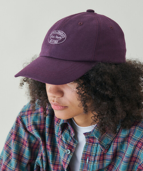 BROOKS BROTHERS（ブルックスブラザーズ）の「Brooks Brothers | 〈別注〉 ベースボールキャップ PURPLE（キャップ・レディース・パープル・ONE）」の2枚目の写真