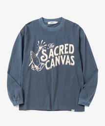 rehacer : Sacred CanVas on Vintage Wash L/S T-shirt / セイクリッド キャンバス ヴィンテージウオッシュ L/S T
