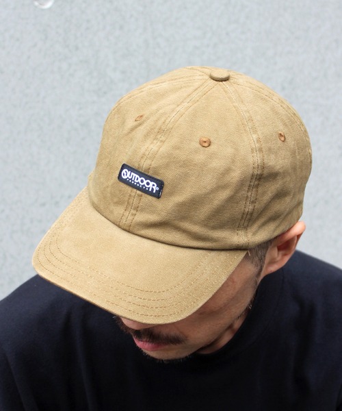 OUTDOOR PRODUCTS（アウトドアプロダクツ）の「【OUTDOOR PRODUCTS】アウトドアプロダクツ ピグメント キャップ（キャップ・レディース・ブラック/カーキ/グレー/ブラウン・FREE）」の4枚目の写真