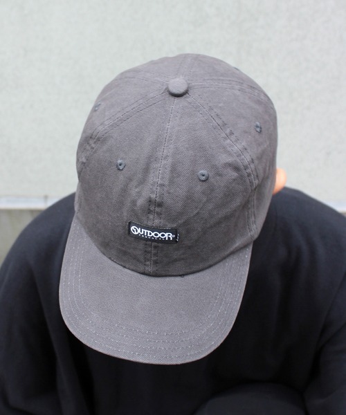 OUTDOOR PRODUCTS（アウトドアプロダクツ）の「【OUTDOOR PRODUCTS】アウトドアプロダクツ ピグメント キャップ（キャップ・レディース・ブラック/カーキ/グレー/ブラウン・FREE）」の6枚目の写真