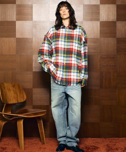 UNISEX》10.5oz Straight Denim Pants/10.5オンスストレートデニム
