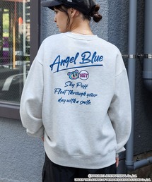 ANGEL BLUE（エンジェルブルー）の「【ANGEL BLUE】別注 エンジェルブルー グラフィック刺繍 スウェットプルオーバー（スウェット）」