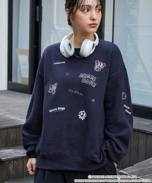 ANGEL BLUE（エンジェルブルー）の「【ANGEL BLUE】別注 エンジェルブルー グラフィック刺繍 スウェットプルオーバー（スウェット）」