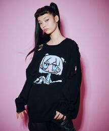 ROYAL FLASH（ロイヤルフラッシュ）の「ANNA SUI NYC/アナ スイ エヌワイシー/【×寺田てら】TERAジャガードニット（ニット/セーター・レディース）」