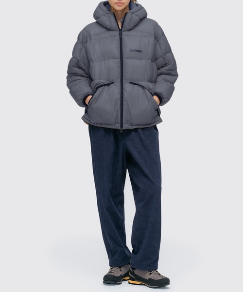 WILD THINGS(ワイルドシングス)の「【WILD THINGS】BIVOUAC LOFT JACKET WT25143SK(ダウンジャケット/コート・メンズ・ブラック/グレー・S/M/L/XL)」の4枚目の写真