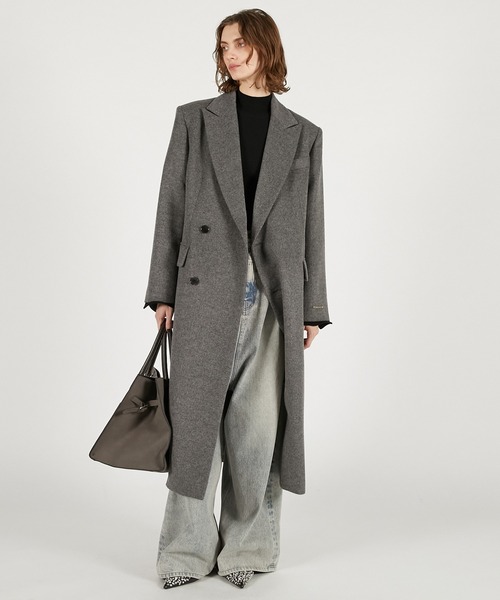 ナローダブルコート / Narrow double coat（チェスターコート）｜PRANK